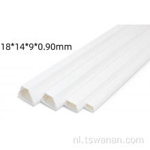 18*14*9*0,90 mm trapeziumvormige PVC -kabelstromping